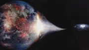 Schwarze Löcher reißen Planeten in Stücke, aber sie können auch Sterne hervorbringen.