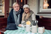 Moderator Pierre M. Krause zu Besuch bei Unternehmerin Cathy Hummels in München.