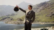 Prinz Charles während seines Spaziergangs und Picknicks in Snowdonia mit Mount Snowdon im Hintergrund, nachdem er 1970 an der Bangor University den Vorsitz bei einer Countryside-Ausschusssitzung geführt hatte.