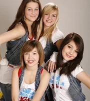 Die Tanzalarm-Kids v.li.o.: Kinga, Patrizia; v.li.u.:Lara und Rachel.