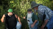 L-R: Buck, Jeff and Huckleberry