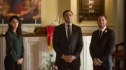 L-R: Samar Navabi (Mozhan Navabi), Harold Cooper (Harry Lennix) und Tom Keen (Ryan Eggold)