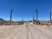 Das "Back Gate" der Area 51. Dahinter beginnt die Sperrzone.