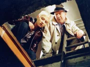 Claudia Adam (Sandra Borgmann) und Kommissar Bienzle (Dietz Werner Steck).