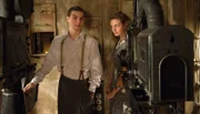 Eva (Muriel Wimmer) hat sich in den Filmvorführer Bruno (Lucas Reiber) verliebt.