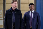 L-R: Charlie (JOHN REARDON) and Donovan (KEVIN HANCHARD)