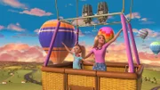 Barbie und Stacie im Heißluftballon.  +++