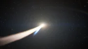 In der dunklen Region außerhalb unseres Sonnensystems finden sich viele relativ kleine Himmelskörper. Manchmal durchqueren sie als Kometen unsere Planetenbahnen.