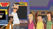 Darryl (l.), Bob (2.v.l.), Tyler (m.)
