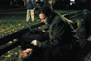 Pictured: (l-r) Pamela Gray as Bex, Vincent D'Onofrio as Det. Robert Goren