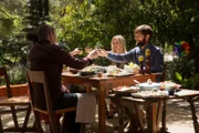 In the middle: Madeline Mackenzie (Reese Witherspoon) and on right Ed Mackenzie (Adam Scott)