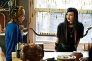 l-r: Flick Purdue (Saffron Coomber),  Robin Ellacott (Holliday Grainger)