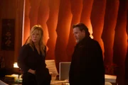 LAW & ORDER: SPECIAL VICTIMS UNIT -- "Gambler's Fallacy" Episode 1517 -- Pictured: Kelli Giddish as Det. Amanda Rollins, Donal Logue as Declan O'Rourke