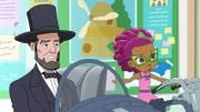 Abraham Lincoln und Patty.