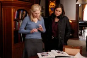 -- "Totem" Episode 1220 -- Pictured: (l-r) Elizabeth Mitchell as June Frye, Mariska Hargitay as Det