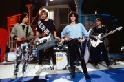 Nena (3.v.l.) und ihre Band, landete mit dem Lied "99 Luftballons" in Deutschland und weltweit 1983 einen Nummer 1 Hit.