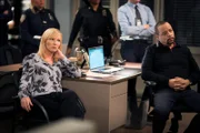 LAW & ORDER: SPECIAL VICTIMS UNIT -- 'Complicated' Episode 1905 -- Pictured: (l-r) Kelli Giddish as Detective Amanda Rollins, Ice T as Detective Odafin 'Fin' Tutuola -- (Photo by: Michael Parmelee/NBC)