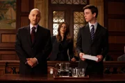 L-R: Roger Kessler (Ned Eisenberg), Bree Mazelon (Rita Wilson), Hunter Mazelon (Sterling Beaumon).