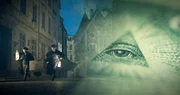 Die Pyramide mit dem sehenden Auge ist wohl das bekannteste aller Illuminaten-Symbole. Zu finden ist sie auch auf der 1-Dollar-Note.