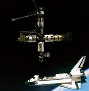 Das MIR-Shuttle.