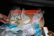 Marihuana, Crack und Kokain in Philadelphia gefunden.