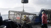 Titan Explorer crew prepping pot on launcher