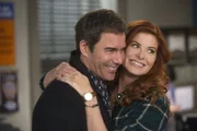 Was läuft zwischen Andrew (Eric McCormack, l.) und Laura (Debra Messing, r.)?