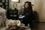 LAW & ORDER, SPECIAL VICTIMS UNIT--" Hammered " -- Episode 1104 -- Pictured: Tamara Tunie as Dr. Melinda Warner -- NBC Photo: Virginia Sherwood