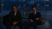 L-R: Dr. Jason Bull (Michael Weatherly), Benny Colón (Freddy Rodriguez)