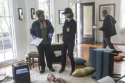 Pictured L-R: CCH Pounder as Dr. Loretta Wade and Zoe McLellan as Special Agent Meredith "Merri" Brody