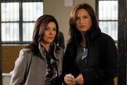 -- "Dirty" Episode 1211-- Pictured: (l-r) Shohreh Aghdashloo as Sanaa "Sunny" Qadri, Mariska Hargitay as Det
