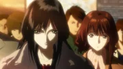 In the front: Saya Kisaragi (voice of Nana Mizuki)