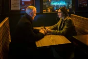 L-R: Captain Ed Tucker (Robert John Burke), Olivia Benson (Mariska Hargitay)