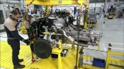 The Masserati car in production -Maserati.
