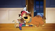 v.li.: Chester, Mina Monroe, Bunnicula, Harold