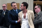 Law & Order: Criminal Intent "The Gift"  (L-R) (center) Vincent D'Onofrio, Bobby Cannavale (Julian Bello)  Photographer: Will Hart