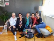V.l.: Beatrix, Sanaz, Susanne, Julia und Tessa