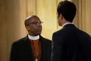 LAW & ORDER: SPECIAL VICTIMS UNIT -- "Amaro's One-Eighty" Episode 1511 -- Pictured: Leslie Odom, Jr. as Reverend Curtis Scott