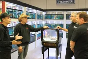 Farmtruck and Azn picking up their new fish tank.