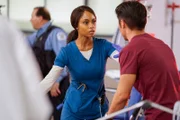 Pictured: (l-r) April Sexton (Yaya DaCosta), Dr. Ethan Choi (Brian Tee)
