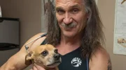 Dr. Jeff and Peanut.