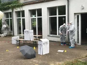 Scene from the documentary Neue Polizisten braucht das Land