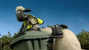 Wenn die Mülltonne zum rollenden Gefährt wird, macht Aufräumen so richtig Spaß.