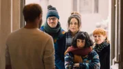 V.l.: Florian Eder (Florian Brückner), Michi (Frederic Linkemann), Vicky (Anja Knauer), Klara Meindl (Mira Mazumdar) und Sinhead (Ruby Ann Rawson)