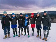 V.l. Tove, Vanessa, Maddox, Zoe, Heidi, Henry und Esra