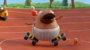 Nö-Nö mit Krebs Karli beim Sport