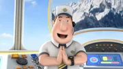 Roger schickt Jett in den Himalaya, dort grüßen die Leute mit "Namaste!".