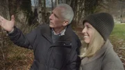 Bildhauer Andreas Kuhnlein mit Susanne Wiesner.