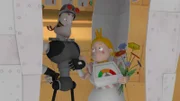 Magnesia und Prinz Nachtigall vor ihrer Hochzeit.