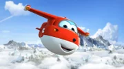 Jett fliegt über den Himalaya.
